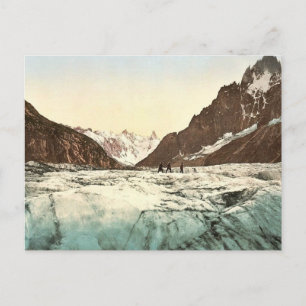 Carte Postale Mer de Glace, Mont Blanc, Vallée de Chamonix, Fran
