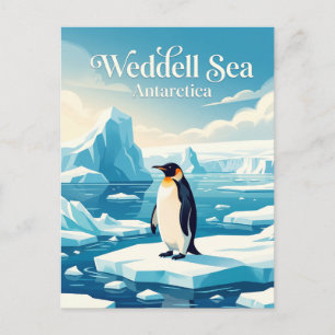 Carte Postale Mer de Weddell Antarctique