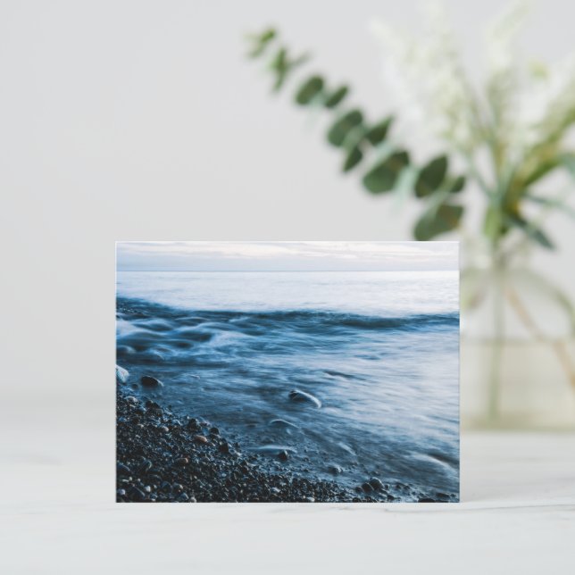 Carte Postale Mer du soir (Debout devant)