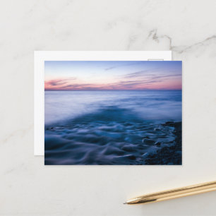 Carte Postale Mer du soir