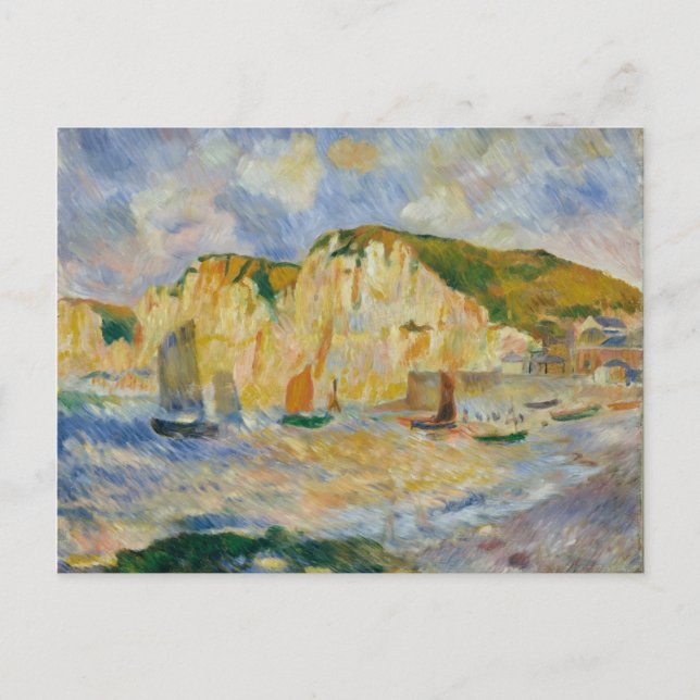 Carte Postale Mer et falaises (Devant)