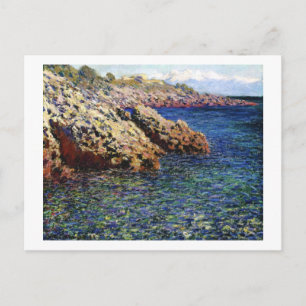 Carte Postale Mer Méditerranée (Casquette d'Antibes), 1888