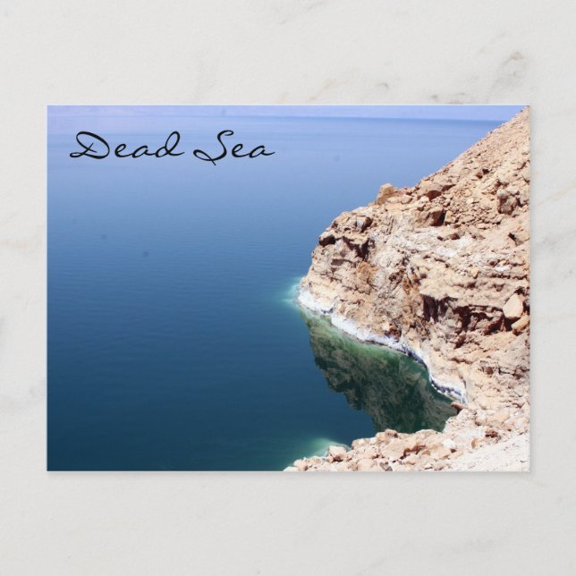 Carte Postale mer morte (Devant)