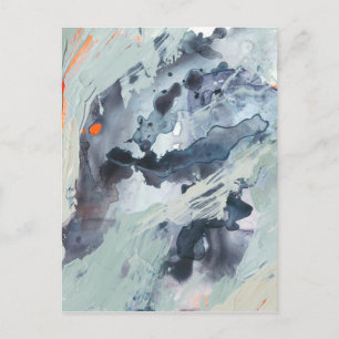 Carte Postale Mer polyphonique - Bleu