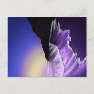 Carte Postale Mer rude et ciel étoilé