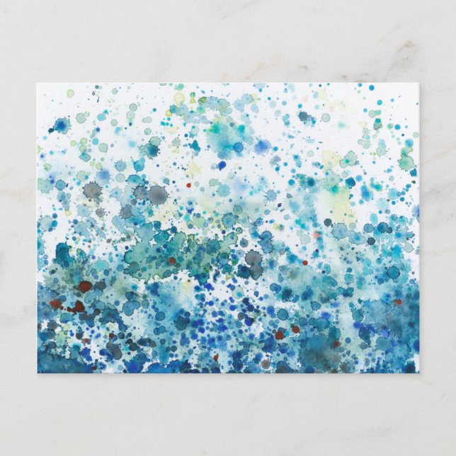 Carte Postale Mer Speckée I (Devant)