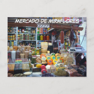 Carte Postale Mercado de Miraflores