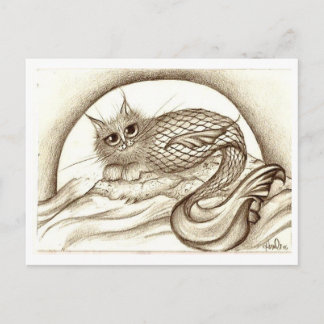 Carte Postale Mercat par la lune