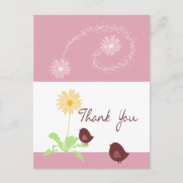Carte Postale Merci (Devant)