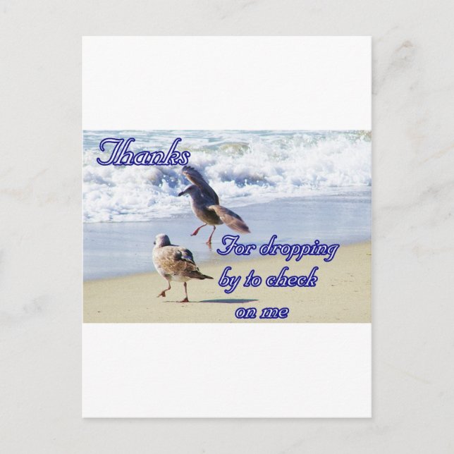 Carte Postale Merci_ (Devant)