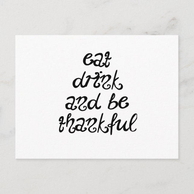 Carte Postale Merci (Devant)