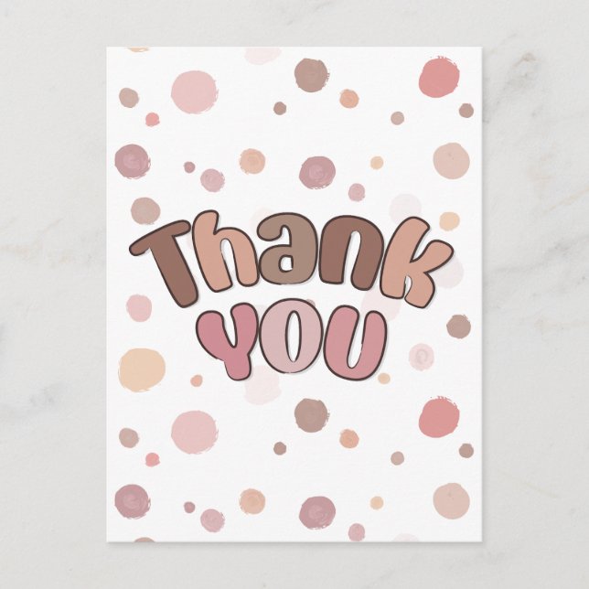 Carte Postale Merci  (Devant)