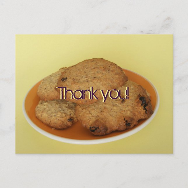 Carte Postale Merci! (Devant)