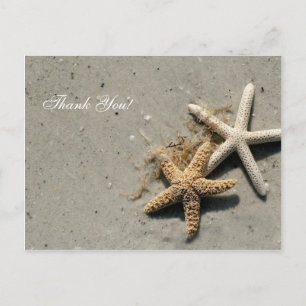 Carte postale Merci à thème de plage