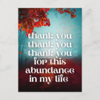 Merci Abondance Argent Loi d'Attraction