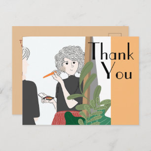 Carte Postale Merci au médecin