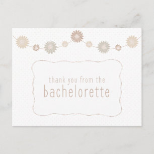 Carte Postale Merci Bachelorette