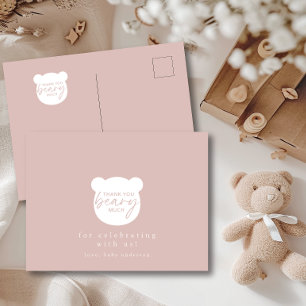Carte Postale Merci Beary Much