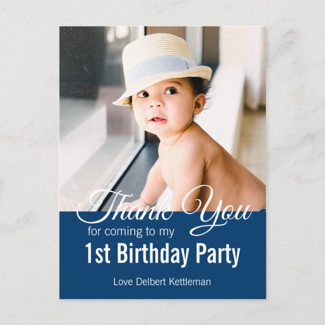 Carte Postale Merci Birthday Boy (Devant)