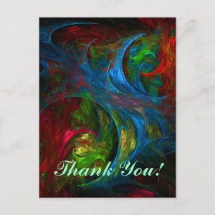 Carte postale Merci bleu Genesis