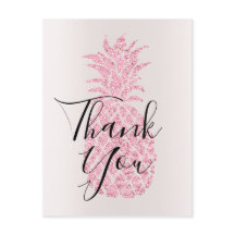 merci calligraphie sur faux ananas parties scintil