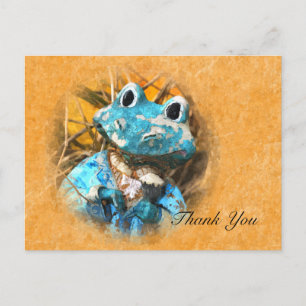Carte Postale Merci Cute Frog Prince