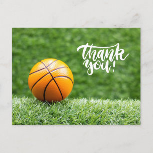 Carte Postale Merci de basket-ball