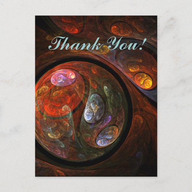 Carte postale Merci de connexion fluide (Devant)