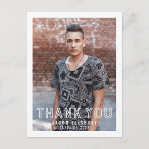 Carte postale Merci de diplôme de l'enseignement s