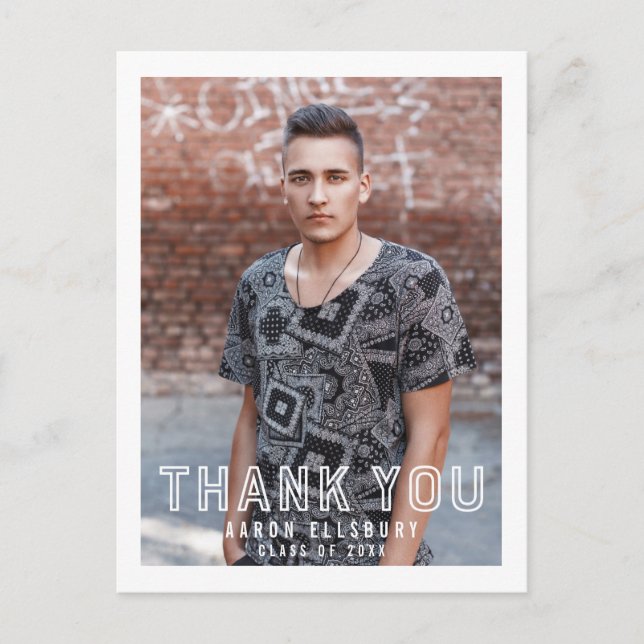 Carte postale Merci de diplôme de l'enseignement s (Devant)