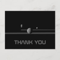 Carte postale Merci de Saturne