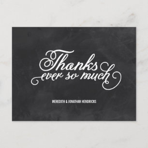 Carte Postale Merci de tableau de bord