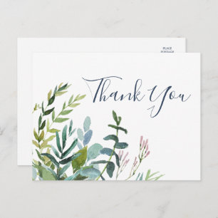 Carte postale Merci de verdure estivale