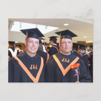 Carte Postale Merci des diplômes