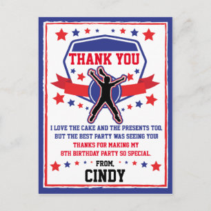 Carte Postale Merci des filles guerrières de Ninja