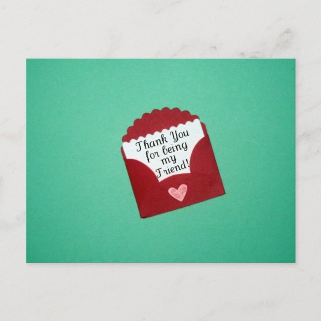 Carte Postale Merci d'être mon ami ! (Devant)