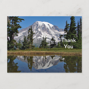 Carte postale Merci du mont Rainier 2