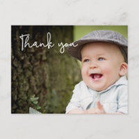 Merci du premier anniversaire du bébé