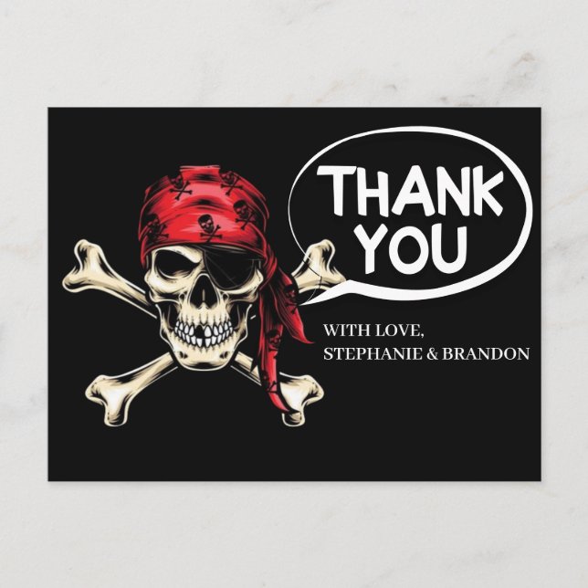 Carte Postale merci fête d'anniversaire (Devant)