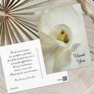 Carte postale Merci Gardenia Sympathy