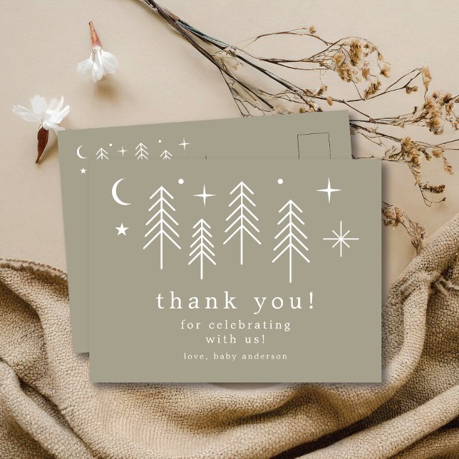 Carte Postale Merci Happy Camper (Créateur téléchargé)