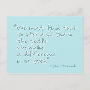 Carte postale Merci Inspiration