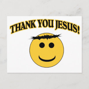 Carte Postale Merci Jésus