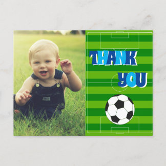 Carte Postale Merci les enfants pour le football