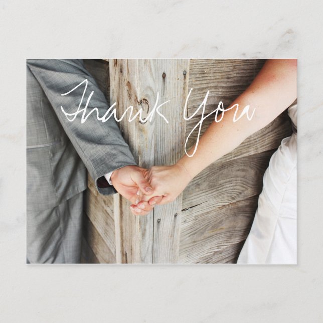 Carte postale Merci mariage (Devant)