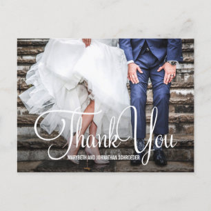 Carte postale Merci Mariage photo