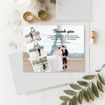 Carte Postale Merci Mariage photo moderne<br><div class="desc">Quand il s'agit de célébrer votre journée spéciale, avoir un rappel durable des souvenirs qui ont été faits peut être une façon profondément touchante de commémorer l'occasion avec votre plus proche et chère. Aujourd'hui, les couples modernes se tournent vers des cartes postales de Merci Mariage créatives et réfléchies pour faire...</div>