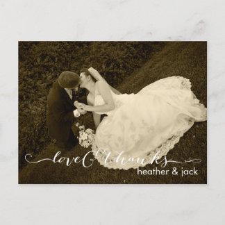 Carte Postale Merci Mariage PixDezines