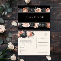 Merci Mariage Vintage noir gothique