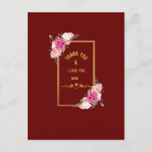 Carte Postale Merci mignon et amour vous MOM design 2022 Ceram